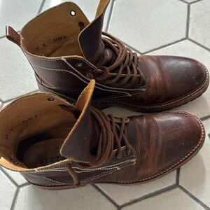 Brown Stetson’s Men’s Boots.